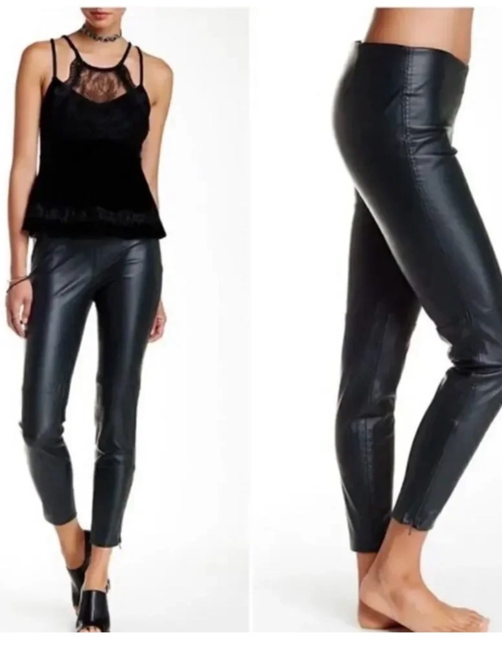 Free People “Lana” Vegan Leather Legging